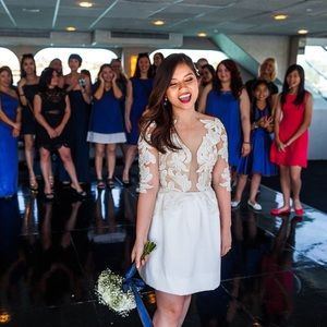 Customize cocktail dress for wedding